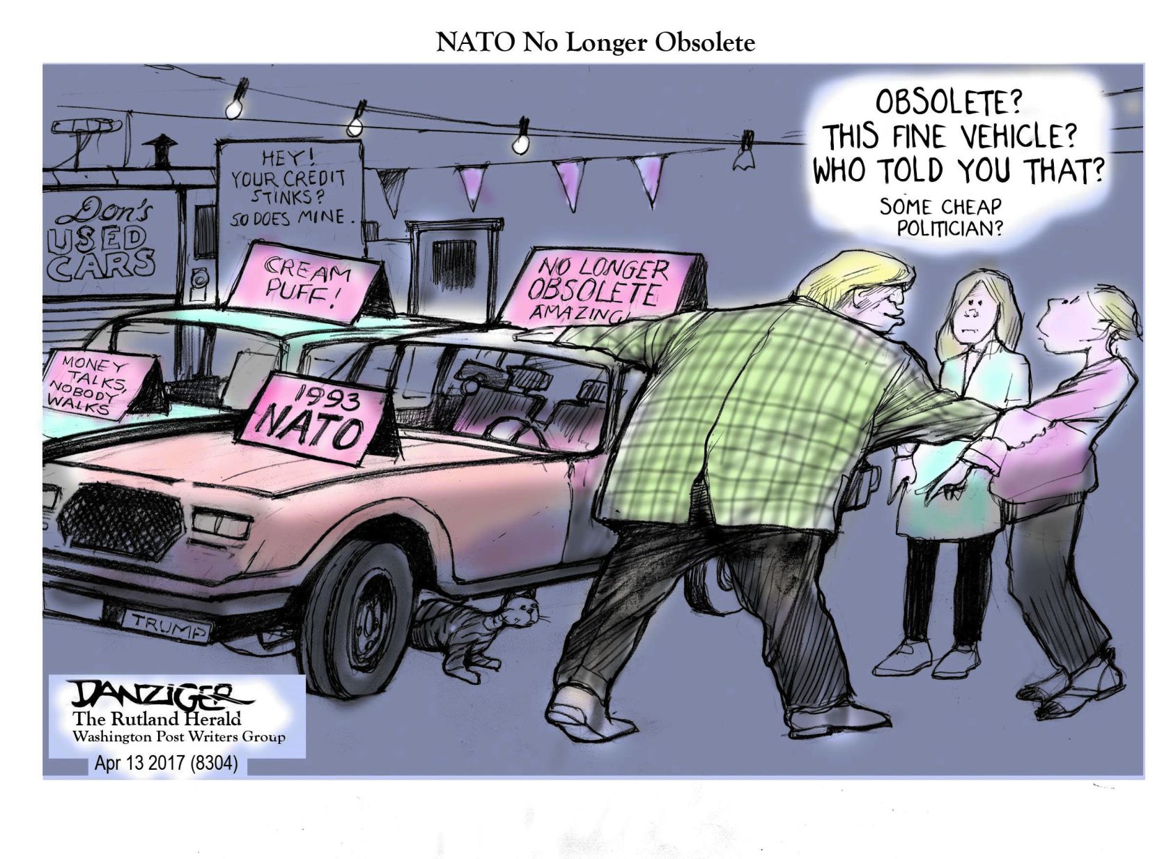 Jeff Danziger cartoon